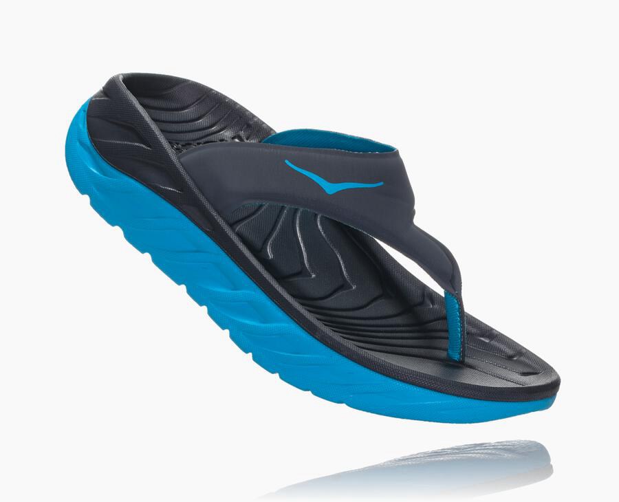 Hoka One One Sandaler Dame - Ora Porno Flip - Mørkeblå - 157980RNL